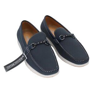 Aston Marc Crosby Men's Bit Loafers Navy US 10.5M EU 44